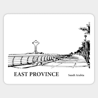 East Province - Saudi Arabia Sticker